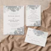 Serviette En Papier Mariage d'aquarelle Floral Blooms (Personnalisez la collection de ce créateur indépendant. )