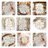 Sticker Rond Nature Insect Bugs Anniversaire