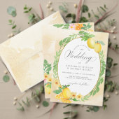 Dessous-de-verre En Verre Mariage d'été Rustique Citrus Boho (Personnalisez la collection de ce créateur indépendant. Test)