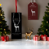 Reindeer Foil Noël Fête Invitation