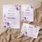 Autocollant de couleur d'eau violet (Personnalisez la collection de ce créateur indépendant. )