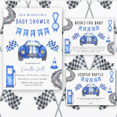 Baby shower automobile - merci