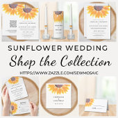 Assiettes En Carton Plaque de papier Mariage de tournesol rustique mod