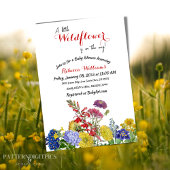 Papier Fleur sauvage Floral Baby shower Temps Capsule Jeu