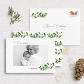 Tampon Auto-encreur Végétation d'hiver Adresse auto-encre en caoutchou