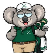 Balles De Golf koala australien effronté