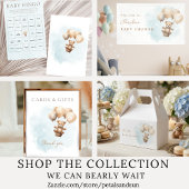 Banderoles Bearly Wait Neutral Baby Shower