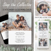 Invitation Magnétique 3 Mariage photo Postpone | Modifier | Enregistrer