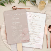 Étiquette Pour Bouteilles D'eau Élégant Rose chic Mariage