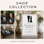 T-shirt Mr & Mrs Wedding Dress Tuxedo Newlywed Couple