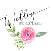 Dank u Roze Bruiloft Favor Label