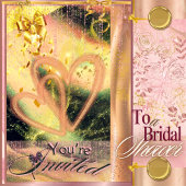 D'or Livre d'invité mariage