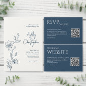 Serviette En Papier ¡Salud ! Indigo Blue Minimal Toute Occasion Cockta (Personnalisez la collection de ce créateur indépendant.)