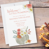 Signe De Table Petit Citrouille de bienvenue Table cadeau de douc