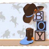 Westerne Cowboy Moeder Tips Kaart