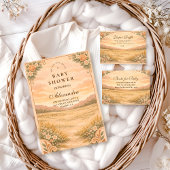 Invitation Western Desert Wildflower Baby Shower