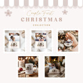 Western First Christmas As Mrs and Mr 4 Photo Keramisch Ornament