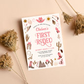 Gobelets En Papier Western Premier Rodeo Wild West Cowboy rose Annive