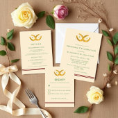 Menu Western Horseshoe Mariage