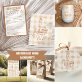 Serviette En Papier Western Dernier Rodeo Bachelorette Party