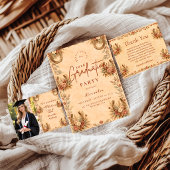 Carte De Remerciements Western Wildflower Country Party