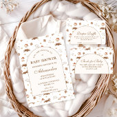 Serviette En Papier Whimsical Autumn Forest Baby Shower