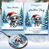 Papier Mousseline Un elfe de Noël avec Sucre de canne.