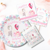 Feuille De Papier Cadeau Simple Whimsical Cute Aquarelle Cadeaux pastel