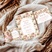 Whimsical Fairy First Birthday Kaart