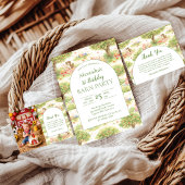 Serviette En Papier Whimsical Farm Animals Barnyard 1st Birthday