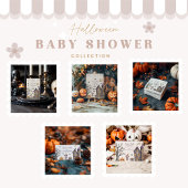 Serviette En Papier Baby shower d'Halloween lunaire