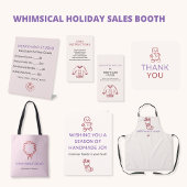 Banderoles Forêt lunaire Green Stocking Garland Noël