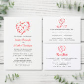 Signe De Table Jolis Inséparables Menu de Bar de Mariage Bohème R (Personnalisez la collection de ce créateur indépendant.)