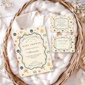 Carte D'accompagnement Whimsical Space Nursery Diapper Raffle