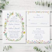 Cartons Réponse Whimsical Wildflowers (Personnalisez la collection de ce créateur indépendant.)