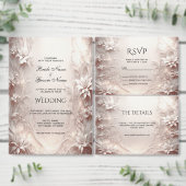 Dessous-de-verre En Pierre Dessous de verre en pierre blanche de fleurs d'ivo (Personnalisez la collection de ce créateur indépendant.)