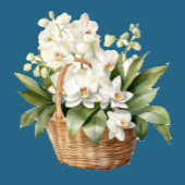 Witte Orchideeën bruiloft uitnodiging