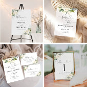 Witte Rozen Bloemen Trouwhoofd Tafel Teken