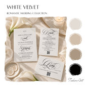 Invitations En Acrylique Mariage Classique Monogramme