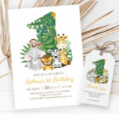 Sachets En Papier Wild One Baby 1er Anniversaire Jungle Safari