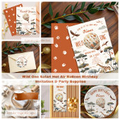 Gobelets En Papier Safari Wild Animal Empreintes Anniversaire