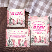 Serviette En Papier Wild West 1st Rodeo Birthday