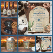 Gobelets En Papier Wild West Cowboy