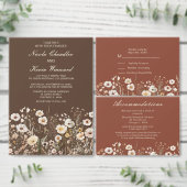 Dessous-de-verre Carré En Papier Fleur sauvage Automne Automne Automne Floral Maria (Personnalisez la collection de ce créateur indépendant.)