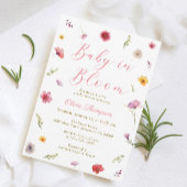 Serviette En Papier Bébé dans le Baby shower en fleur