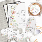 Ballotins Baby shower fleur sauvage