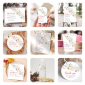 Serviette En Papier Notre Petite Fleur sauvage Bébée Fille 1er anniver