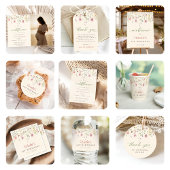 Serviette En Papier Petite fleur Fleur sauvage 1er anniversaire