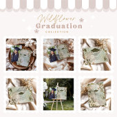Invitation Fleur sauvage Bloom Graduation Party