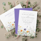 Wildflower Field Wedding Programma (Personaliseer deze collectie van deze onafhankelijke maker. Test)